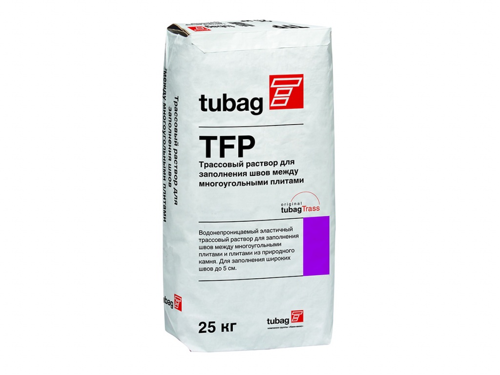 TFP Трассовый раствор д/заполнения швов д/многоугольных плит,антрацит 25кг