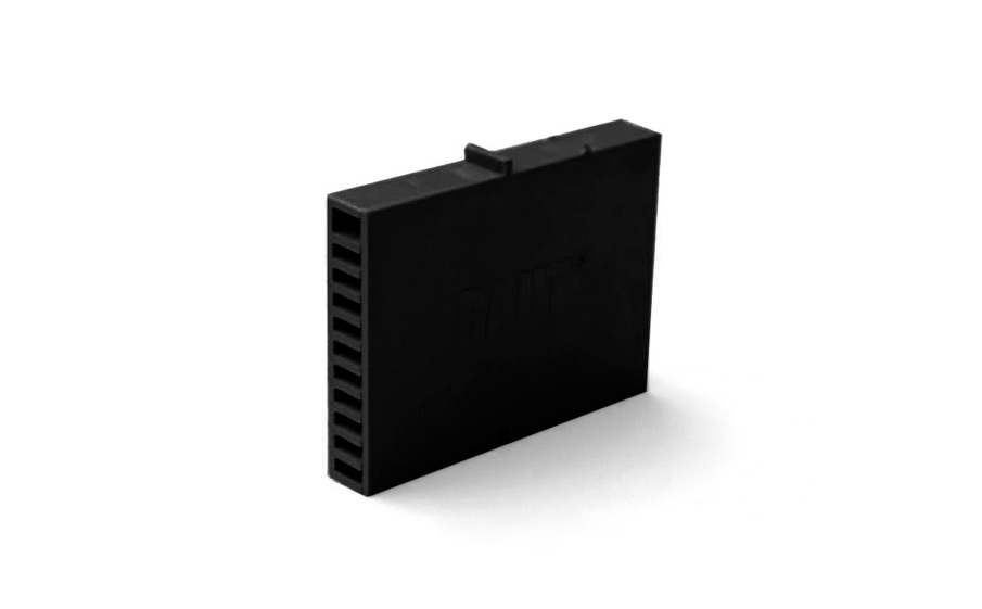 Вентиляционная коробочка BAUT 80х60х12 (черный)