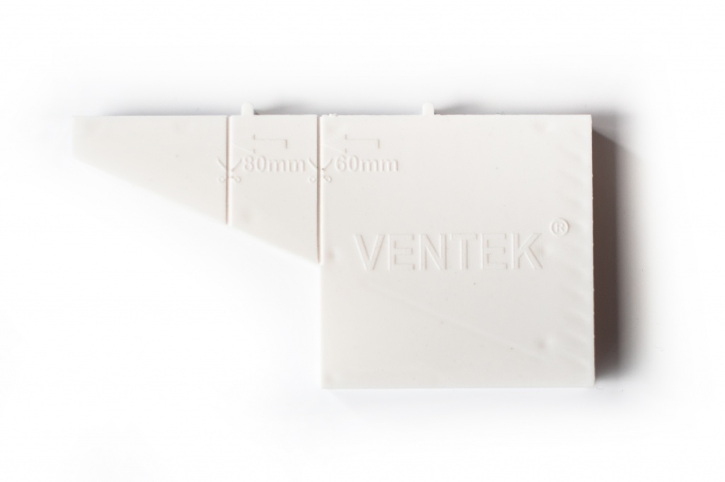 Вентиляционная коробочка универсальная VENTEK (белый)