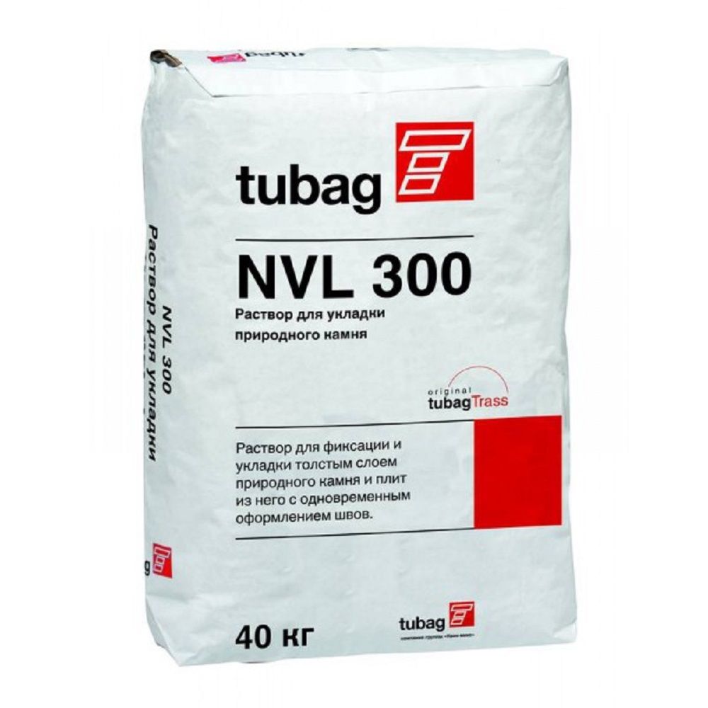 300 NVL Раствор для укладки природного камня антрацит, 40 кг