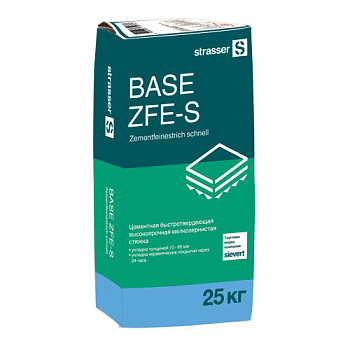 BASE ZFE-S Цементная стяжка, 25кг
